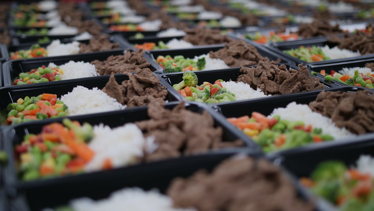 Lean beef and vegetables
